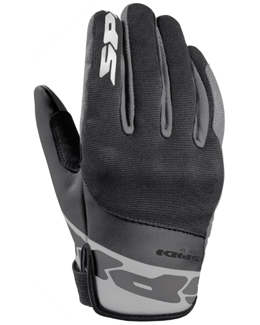 Текстилни мото ръкавици SPIDI Flash-KP Tex Black/Grey