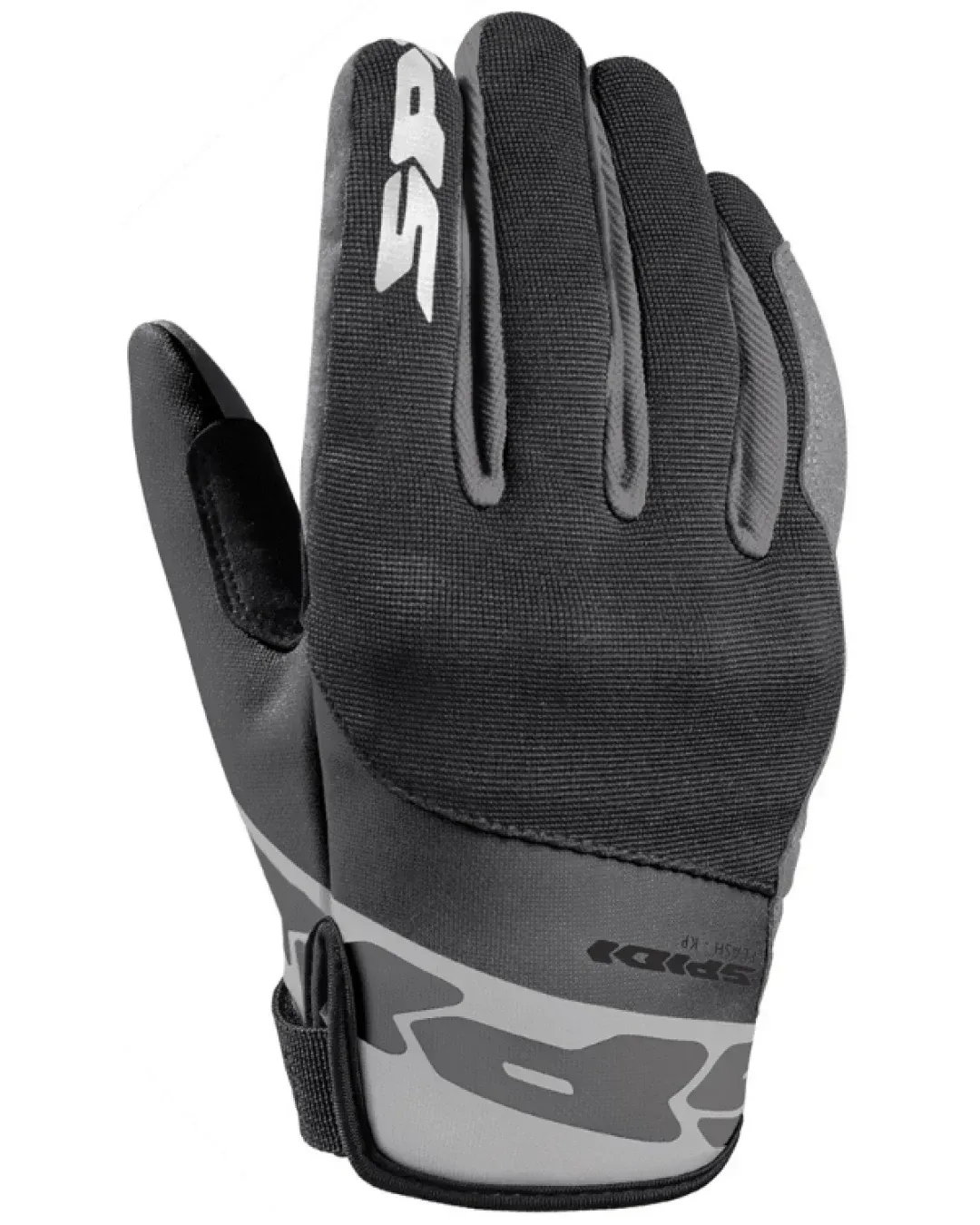 Текстилни мото ръкавици SPIDI Flash-KP Tex Black/Grey