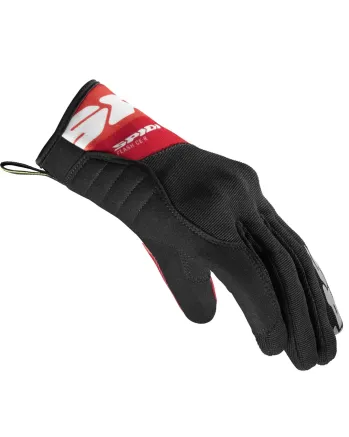 Текстилни мото ръкавици SPIDI Flash-KP Tex Black/Red