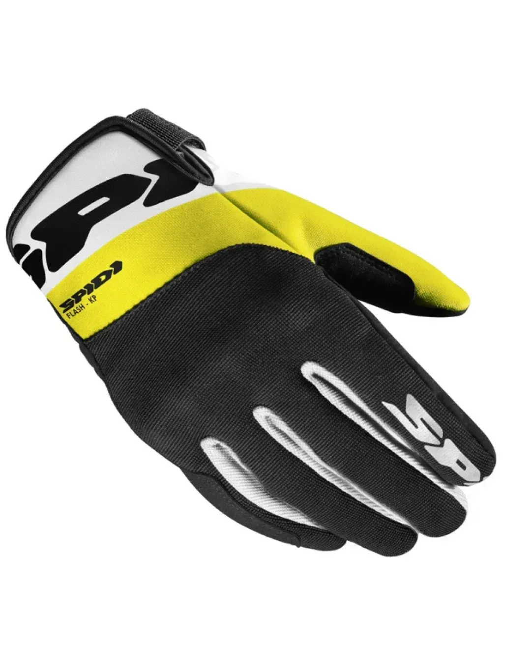 Текстилни мото ръкавици SPIDI Flash-KP Tex Yellow fluo