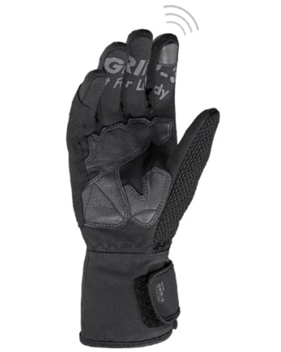 Текстилни мото ръкавици SPIDI GRIP 3 H2OUT  Black