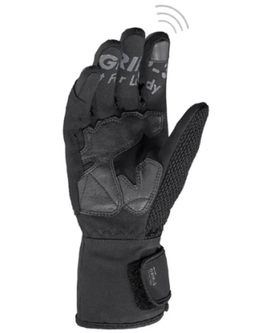 Текстилни мото ръкавици SPIDI GRIP 3 H2OUT  Black