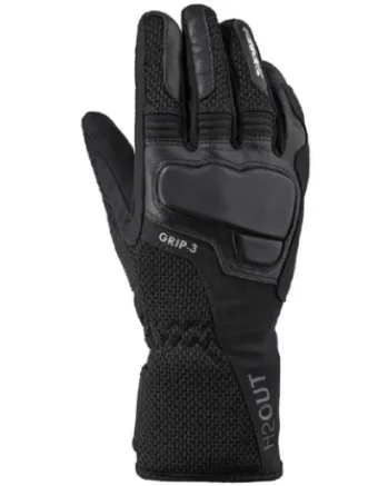 Текстилни мото ръкавици SPIDI GRIP 3 H2OUT  Black