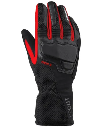 Текстилни мото ръкавици SPIDI GRIP 3 H2OUT Red
