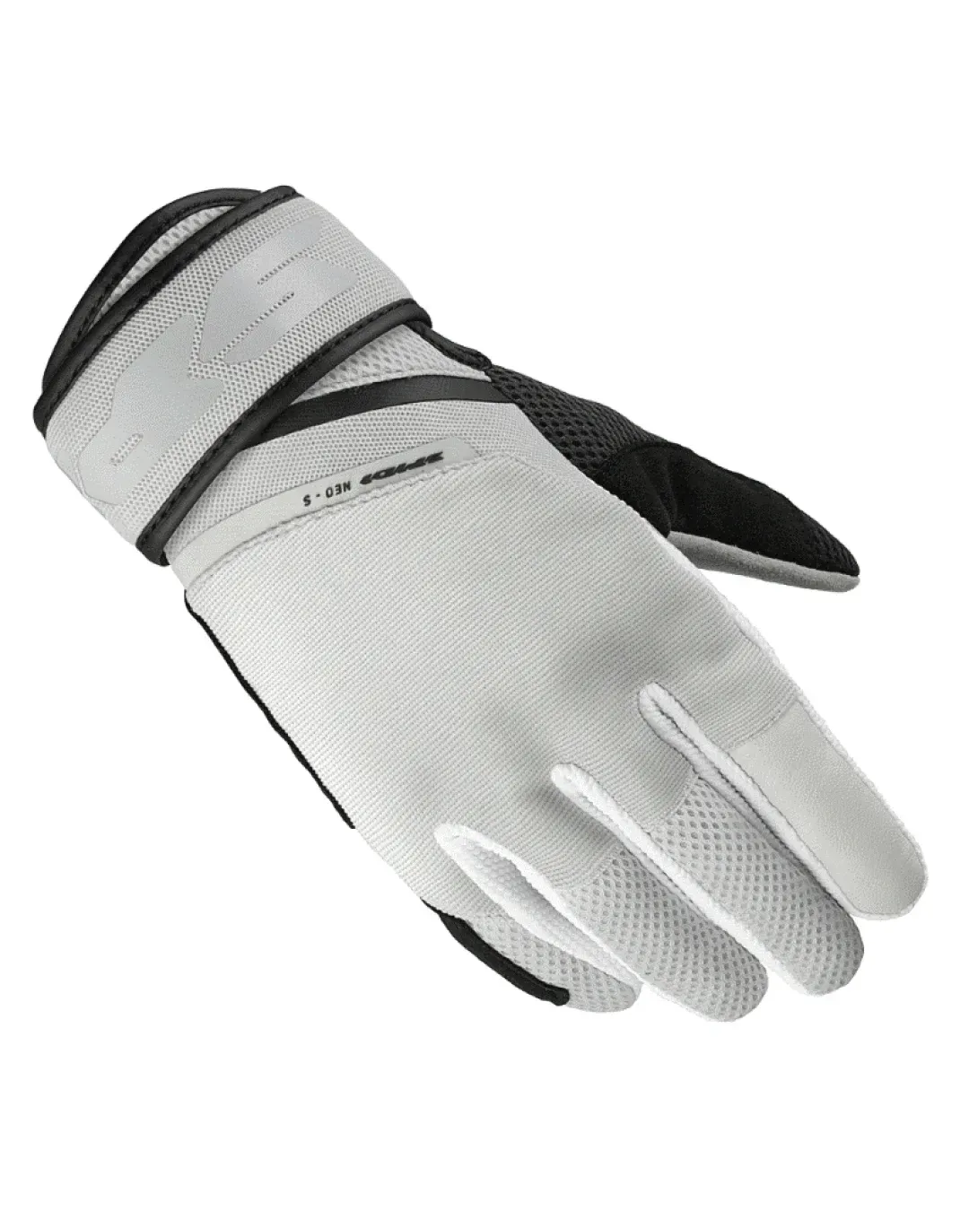 Текстилни мото ръкавици SPIDI NEO-S WHITE/GRAY