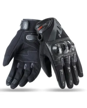 Текстилни ръкавици 70 DEGREES SUMMER NAKED BLACK/GREY