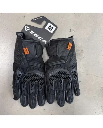 Текстилни ръкавици SECA GRAVEL BLACK ВЪРНАТА БРОЙКА