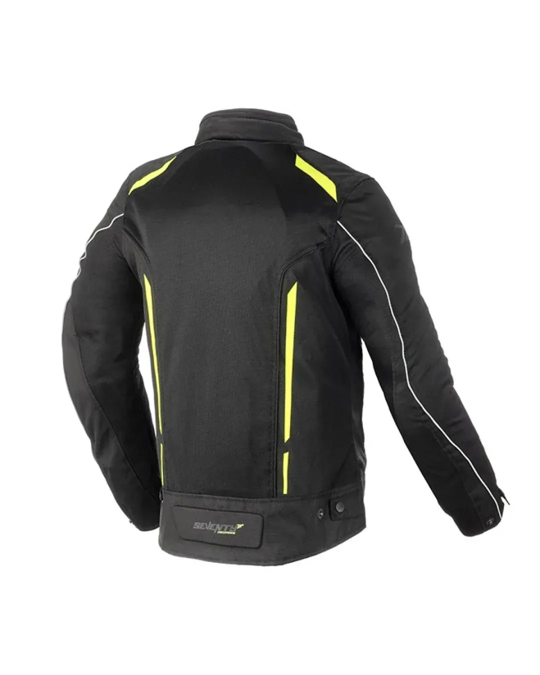 Текстилно мото яке 70 DEGREES TOURING BLACK/FLUO YELLOW