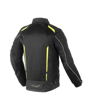 Текстилно мото яке 70 DEGREES TOURING BLACK/FLUO YELLOW