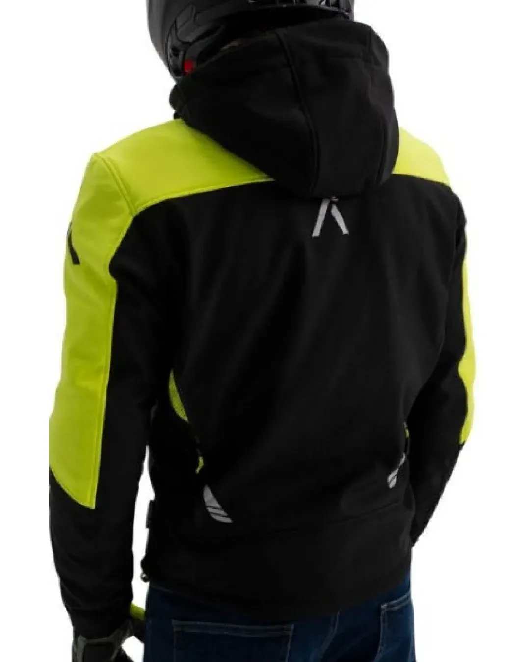 Текстилно мото яке ADRENALINE FREEDOM BLACK/YELLOW