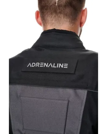 Текстилно мото яке ADRENALINE PYRAMID 2.0 BLACK/GREY/FLUO