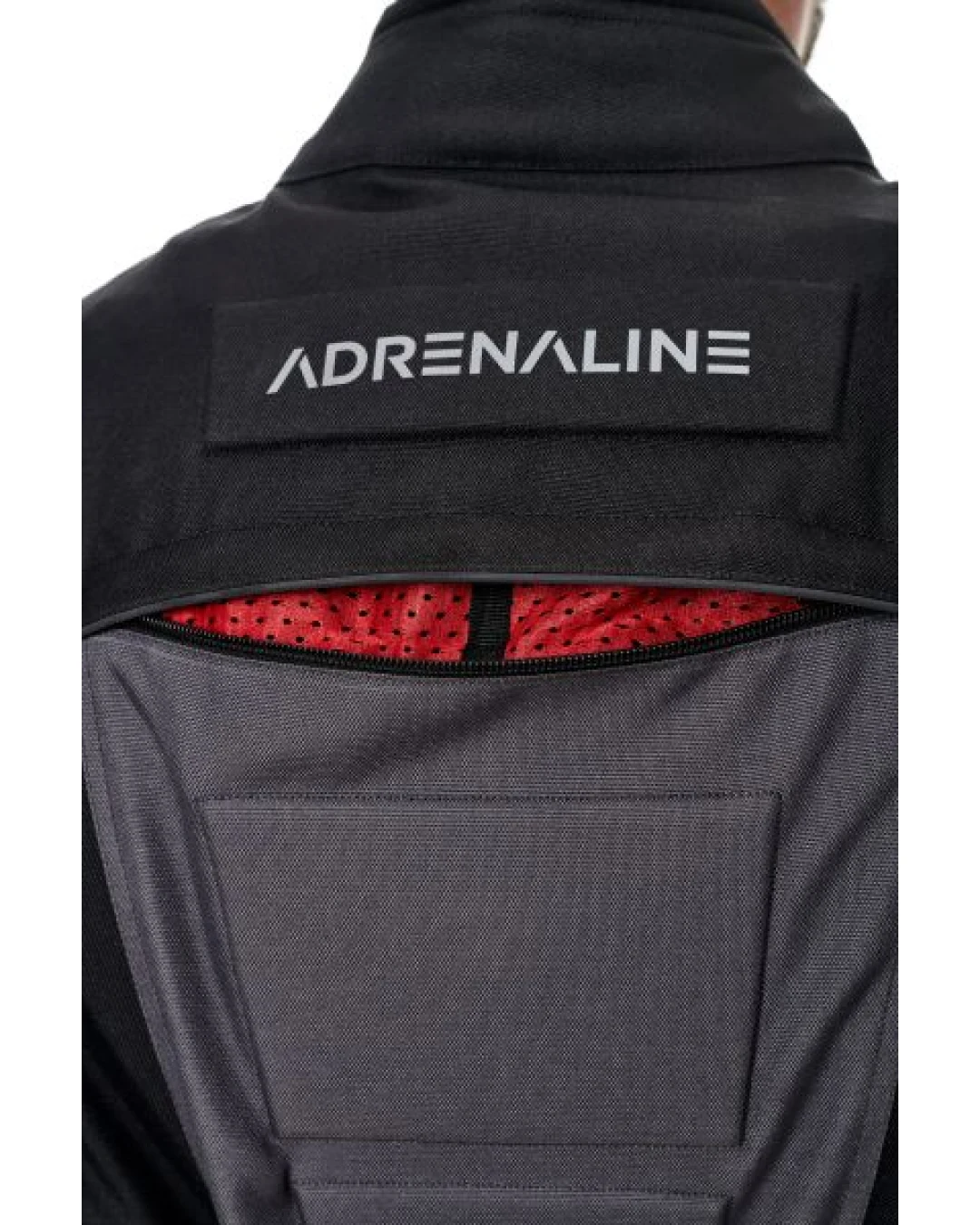 Текстилно мото яке ADRENALINE PYRAMID 2.0 BLACK/GREY/FLUO