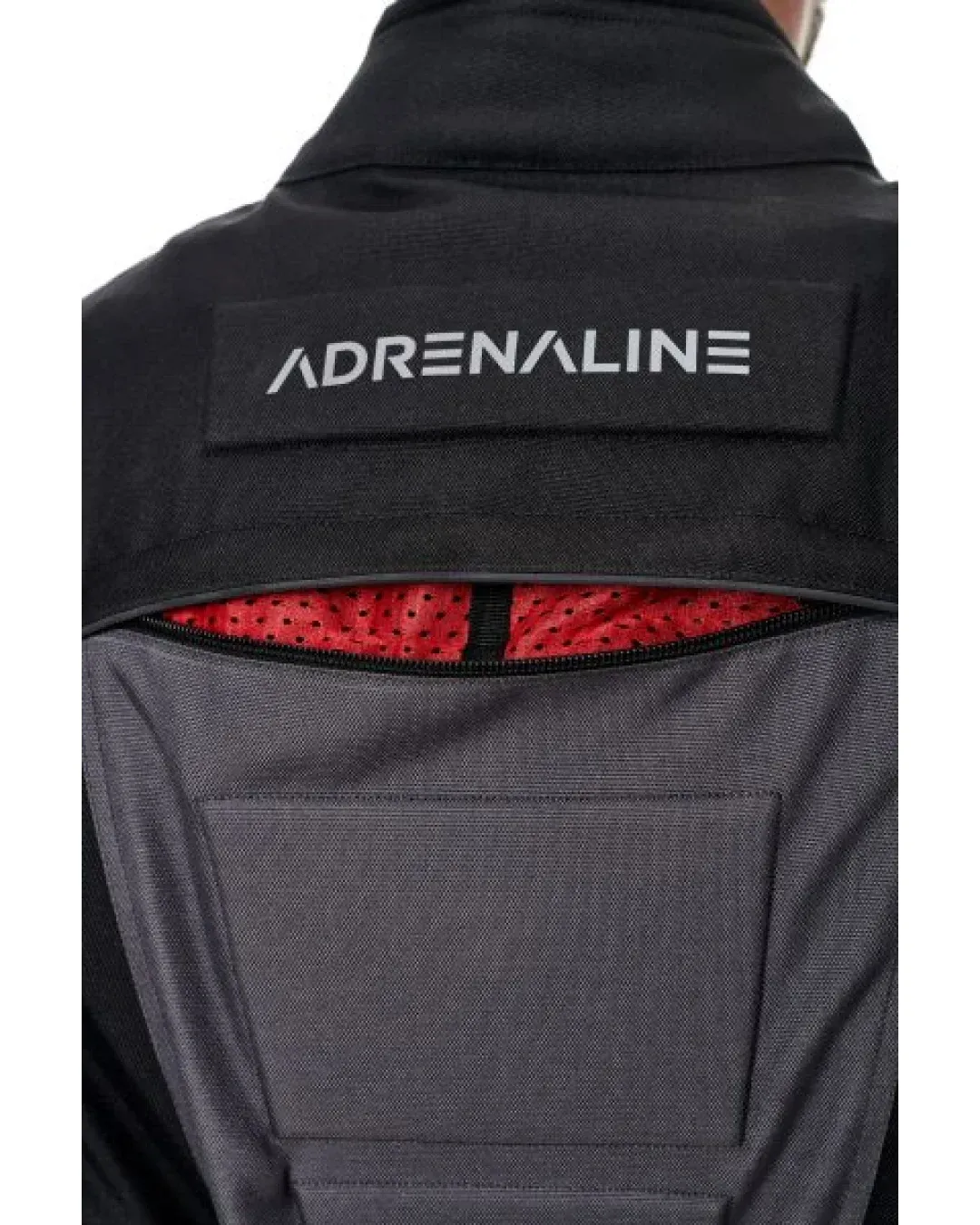 Текстилно мото яке ADRENALINE PYRAMID 2.0 BLACK/GREY/FLUO