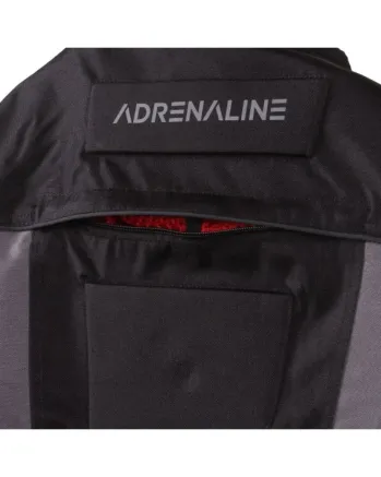 Текстилно мото яке ADRENALINE PYRAMID 2.0 BLACK/GREY/RED