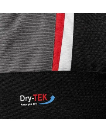 Текстилно мото яке ADRENALINE SOLA 2.0 BLACK/GREY/RED