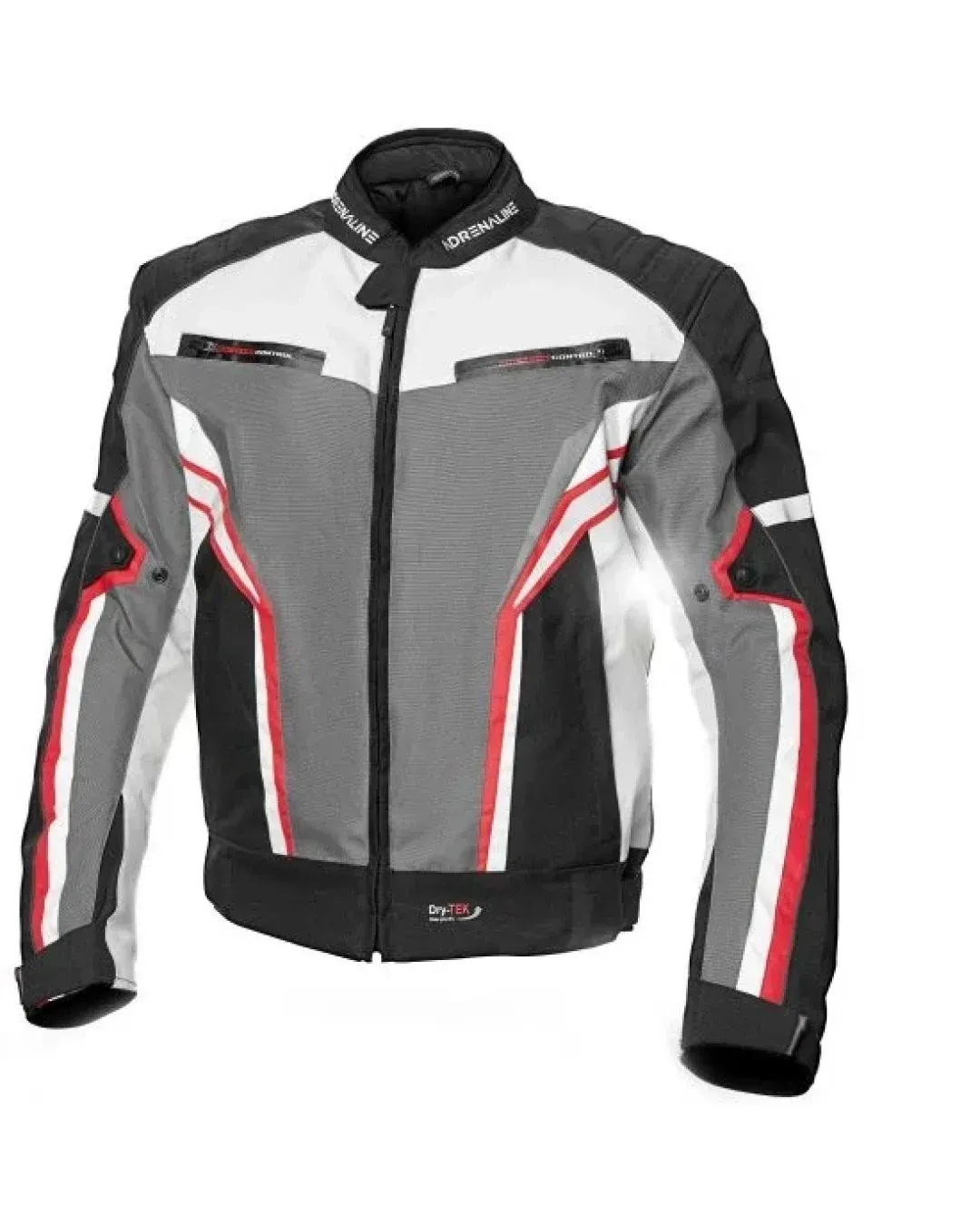 Текстилно мото яке ADRENALINE SOLA 2.0 BLACK/GREY/RED