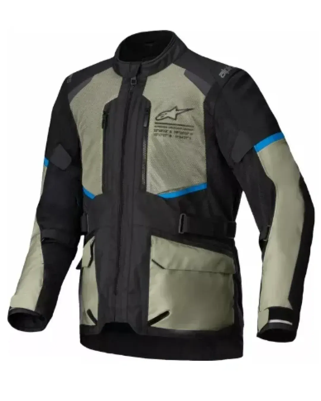 Текстилно мото яке ALPINESTARS ANDES AIR BLK/GRY/BLUE