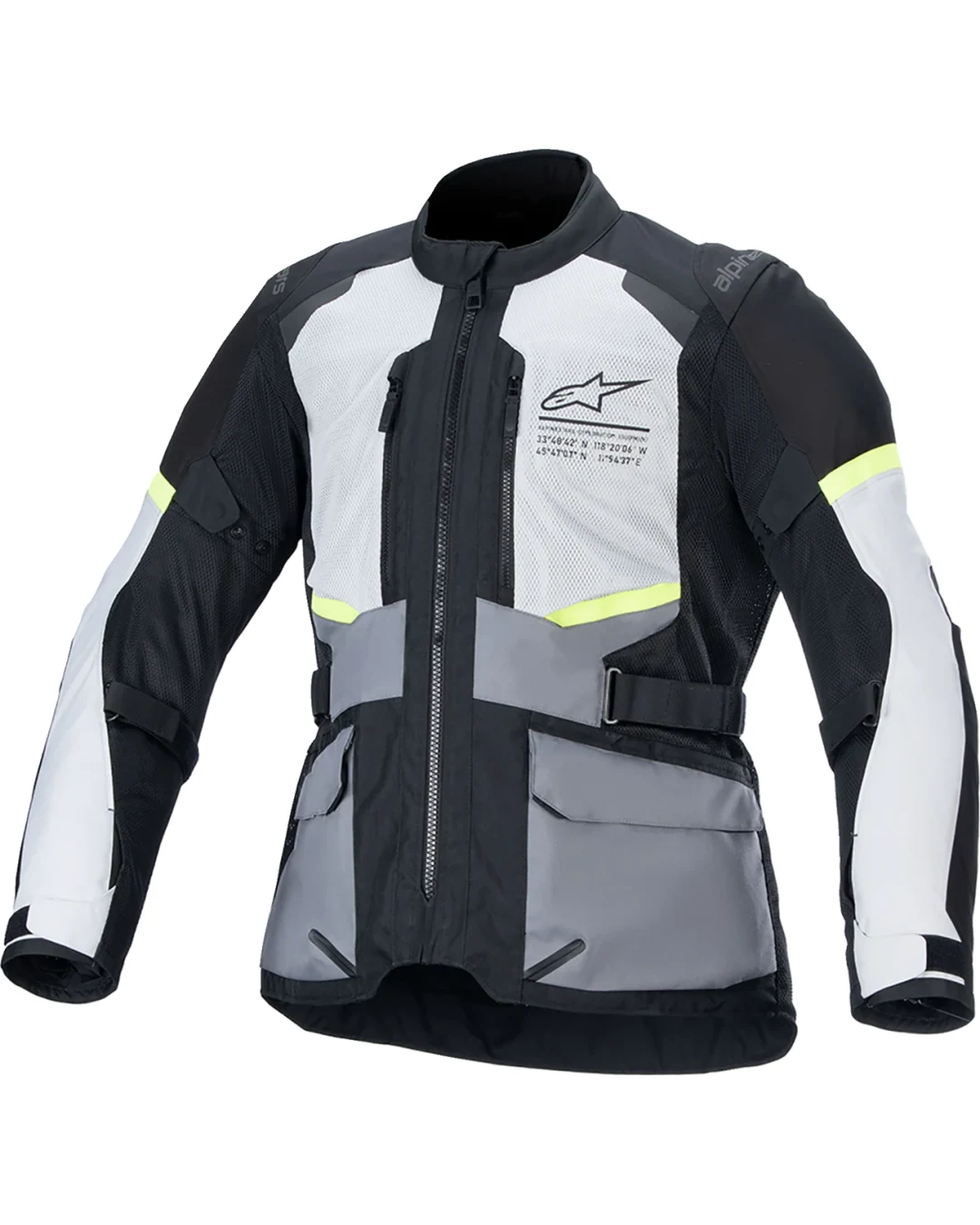 Текстилно мото яке ALPINESTARS ANDES AIR Drystar® BLACK/GRAY
