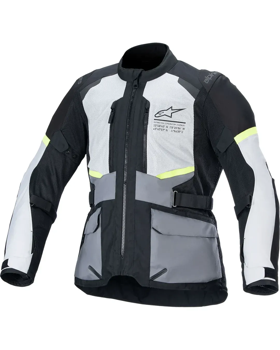 Текстилно мото яке ALPINESTARS ANDES AIR Drystar® BLACK/GRAY