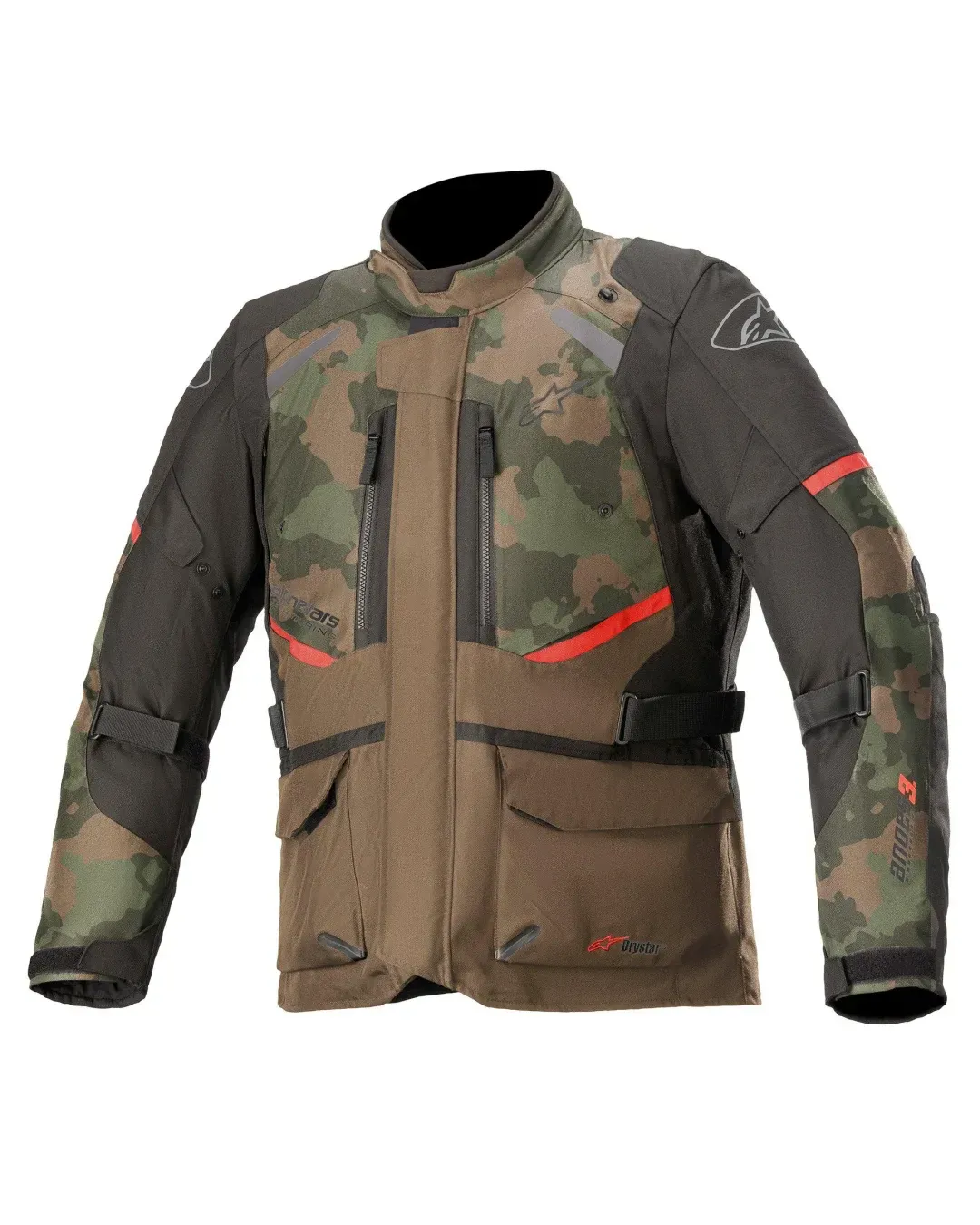 Текстилно мото яке ALPINESTARS ANDES V3 Dark Khaki/Camo