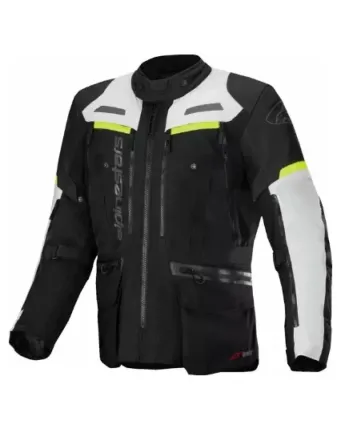 Текстилно мото яке ALPINESTARS Bogota Pro Drystar® BK/ICE GY/YEL FLUO