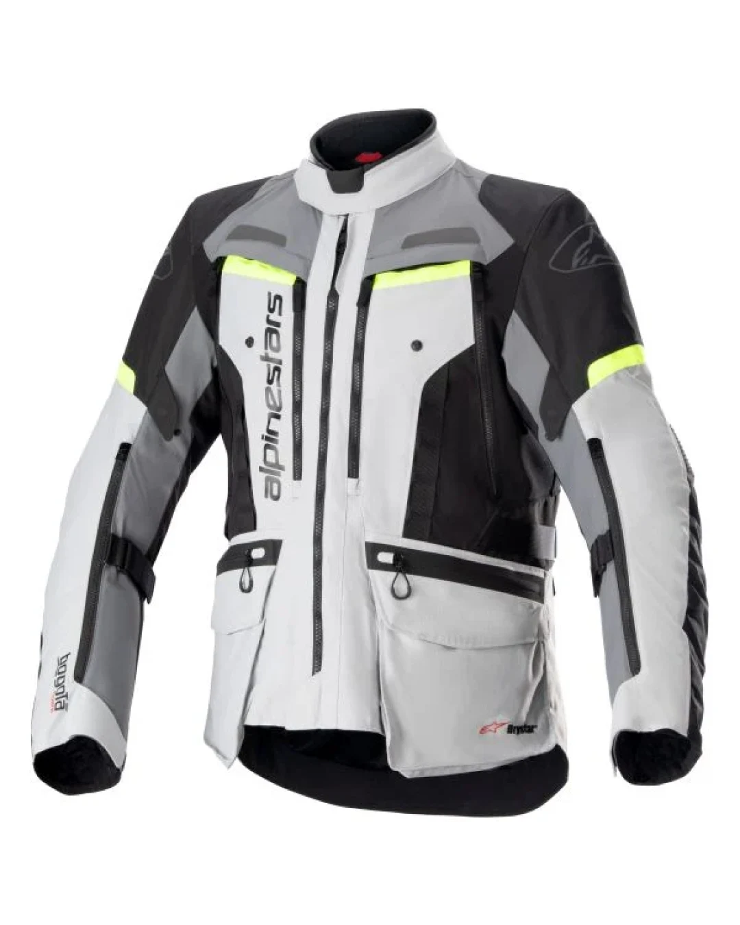 Текстилно мото яке ALPINESTARS Bogota Pro Drystar® GREY/FLUO GREY/YELLOW
