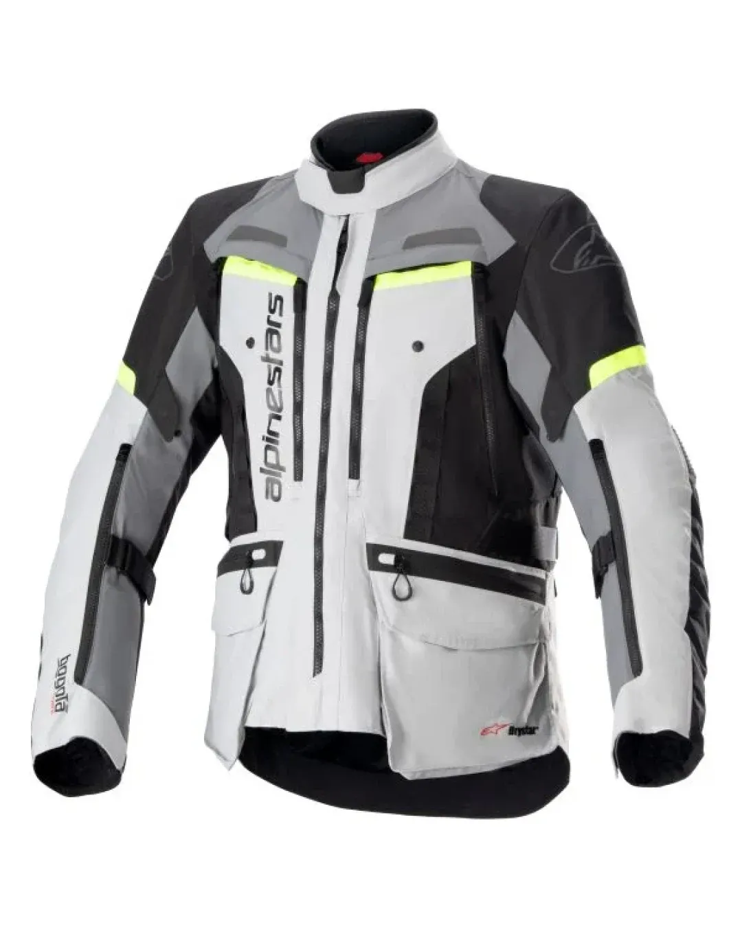 Текстилно мото яке ALPINESTARS Bogota Pro Drystar® GREY/FLUO GREY/YELLOW
