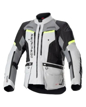Текстилно мото яке ALPINESTARS Bogota Pro Drystar® GREY/FLUO GREY/YELLOW