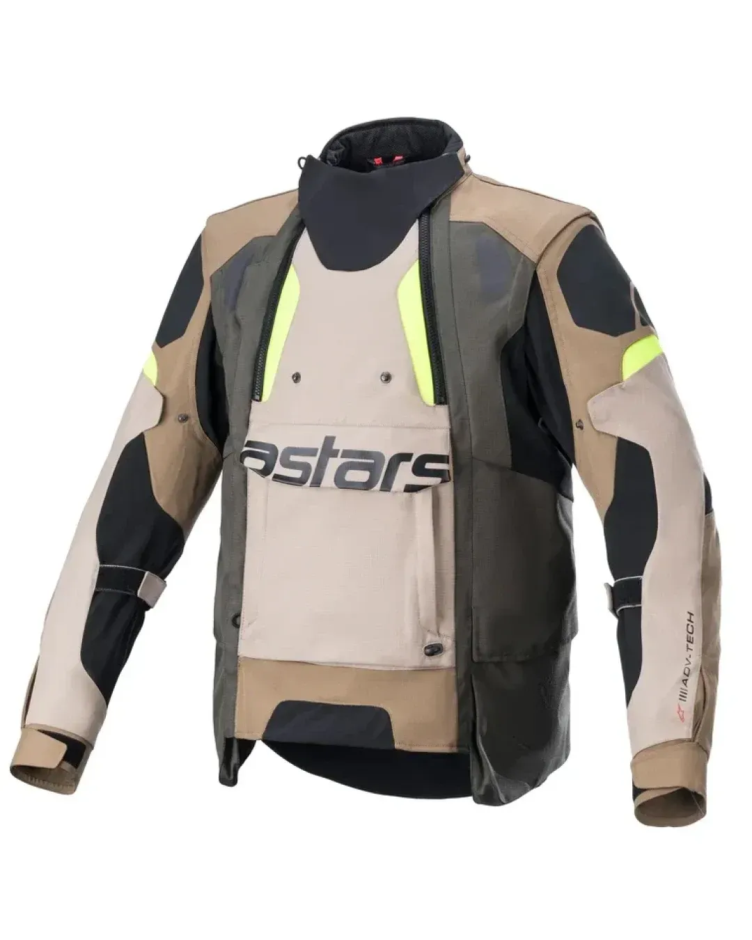 Текстилно мото яке ALPINESTARS HALO DRYSTAR CAMO/NAVY BLUE/ORANGE
