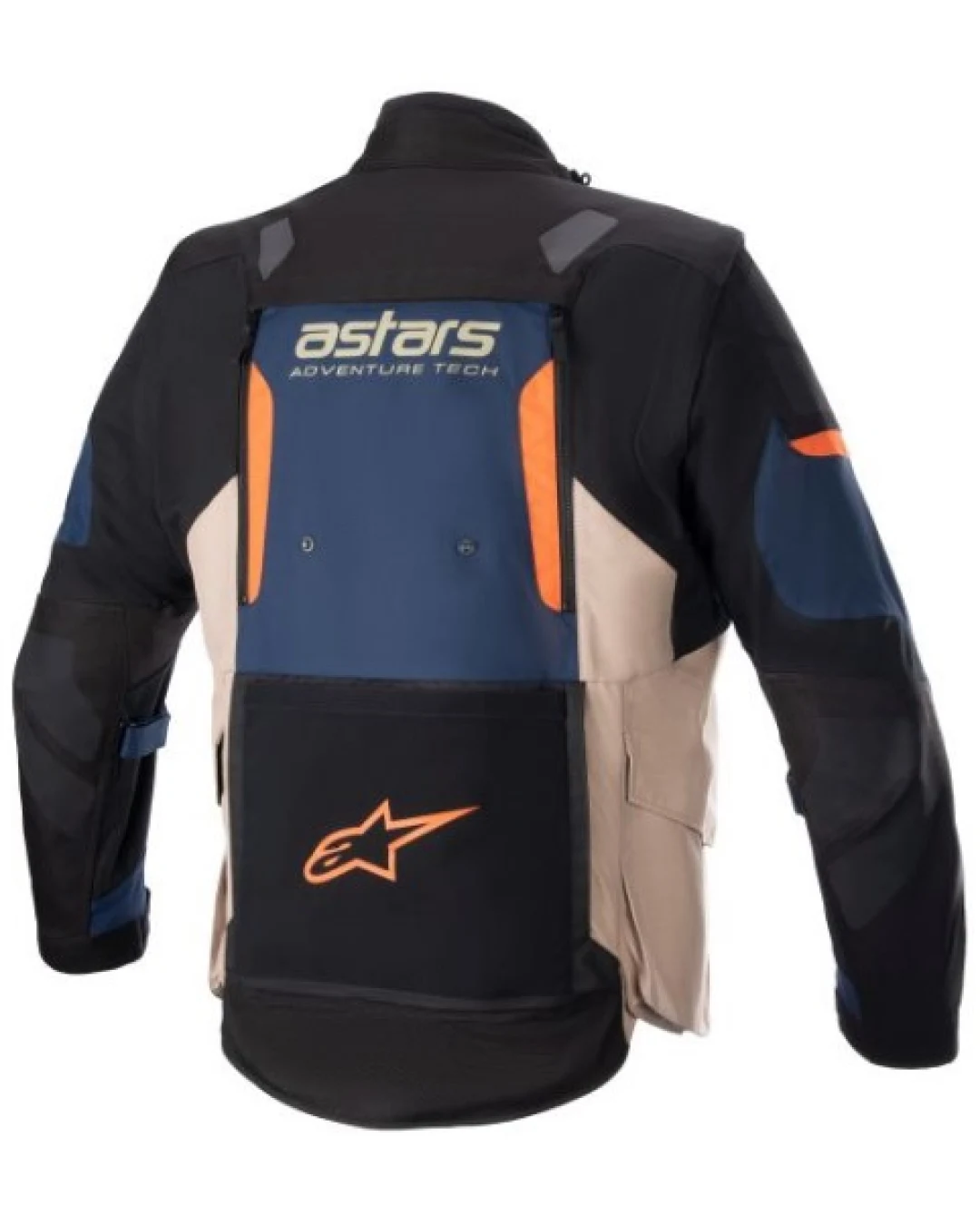 Текстилно мото яке ALPINESTARS HALO DRYSTAR KHAKI/NAVY/ORANGE