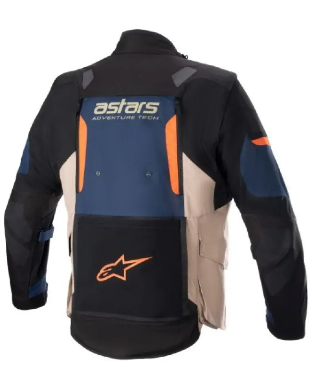 Текстилно мото яке ALPINESTARS HALO DRYSTAR KHAKI/NAVY/ORANGE