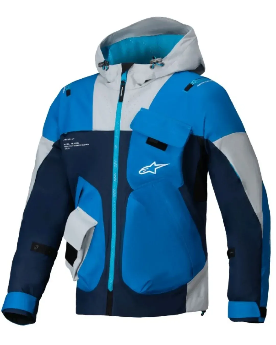 Текстилно мото яке ALPINESTARS Mogress Air Blue/Sand