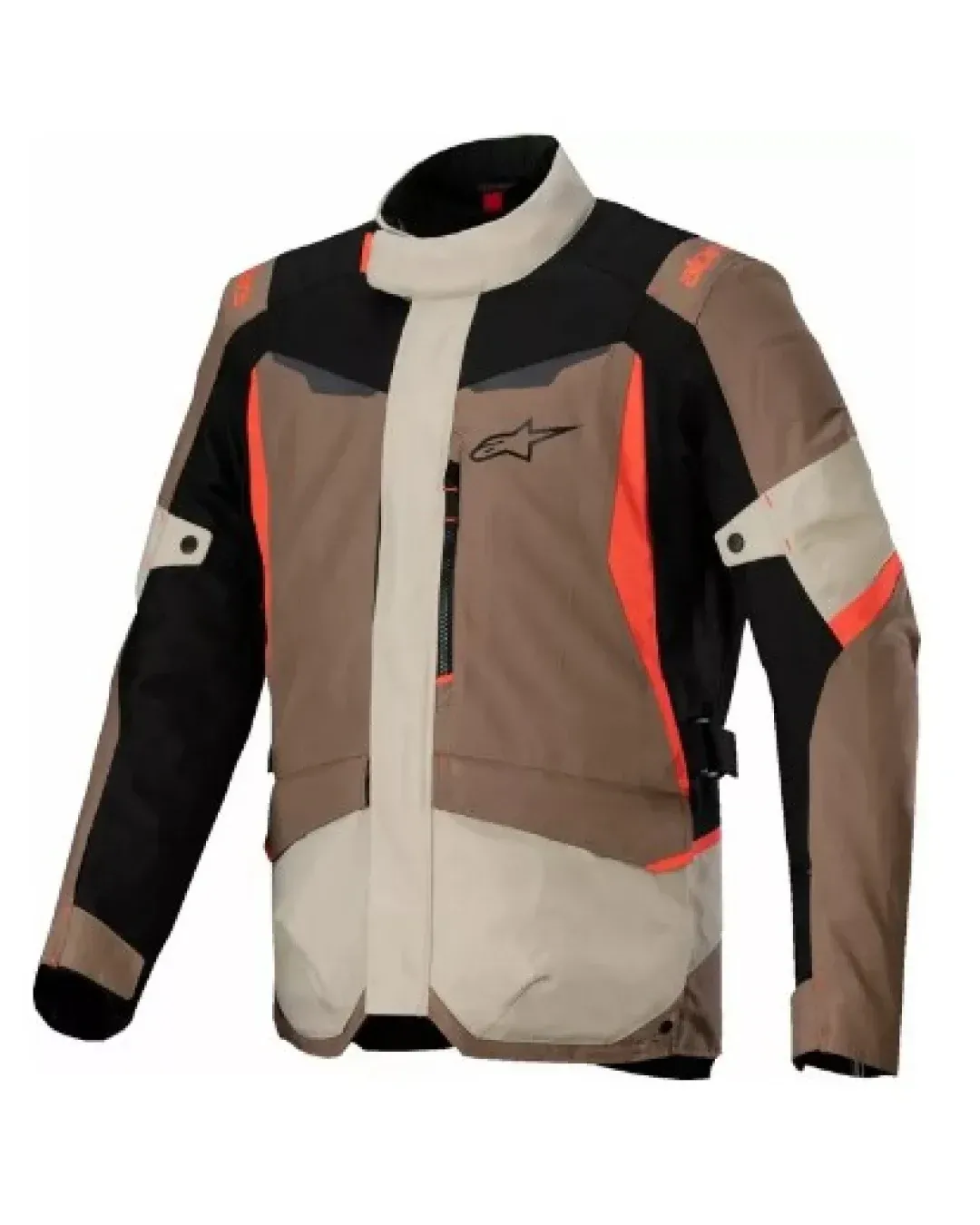 Текстилно мото яке ALPINESTARS ST-1 WP KHAKI/SAND/BLK/RD