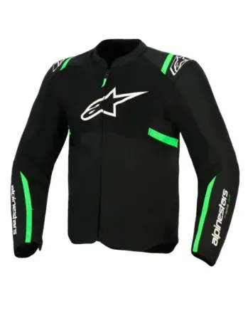 Текстилно мото яке ALPINESTARS  T-SPS AIR V2 BLACK/FLUO GREEN