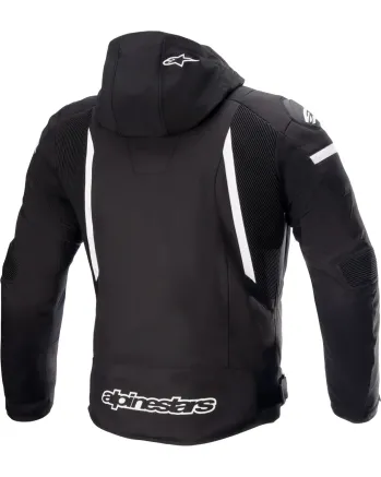 Текстилно мото яке ALPINESTARS Zaca Waterproof BLACK/WHITE