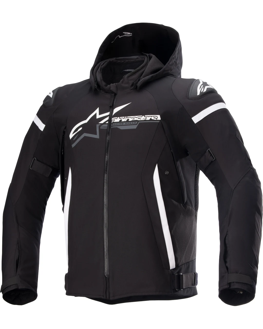 Текстилно мото яке ALPINESTARS Zaca Waterproof BLACK/WHITE