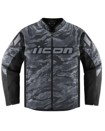 Текстилно мото яке ICON HOOLIGAN CE TIGER`S BLOOD GREY