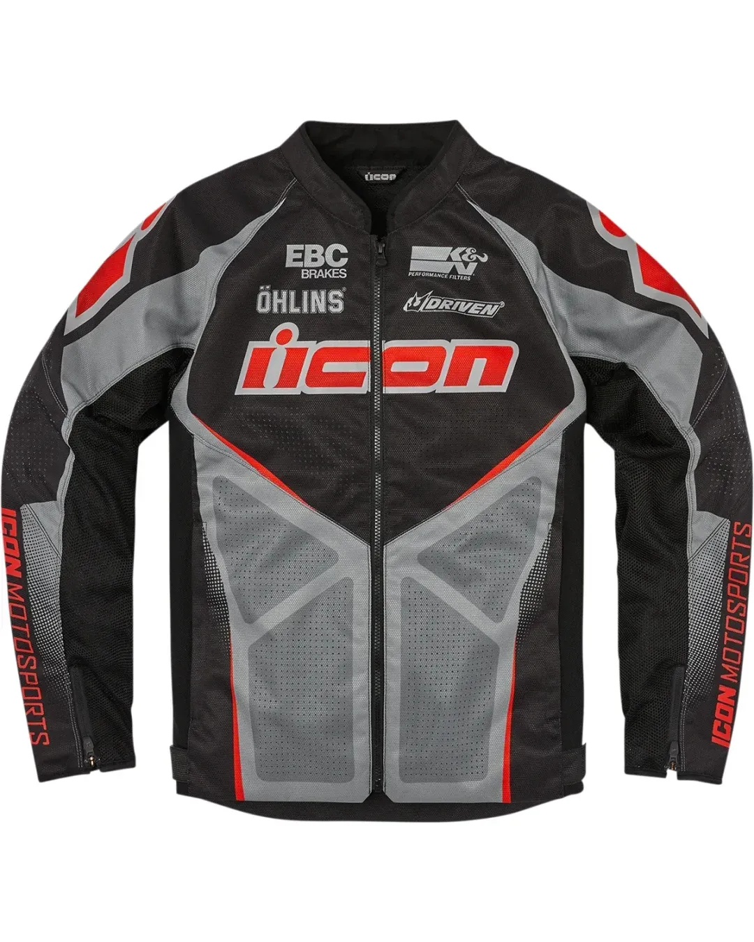 Текстилно мото яке ICON HOOLIGAN ULTRABOLT - BLACK