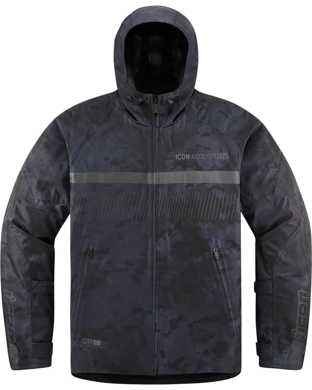 Текстилно мото яке ICON PDX3 CE DARK CAMO