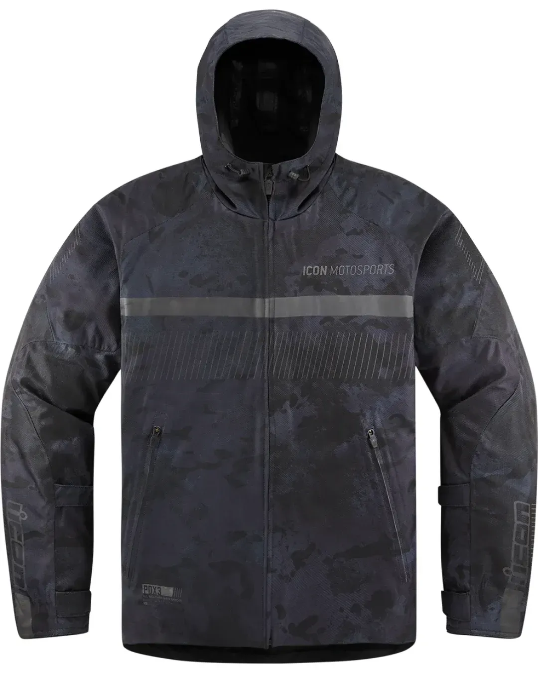 Текстилно мото яке ICON PDX3 CE DARK CAMO
