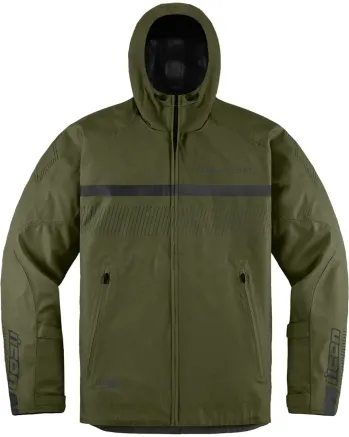 Текстилно мото яке ICON PDX3 CE - OLIVE