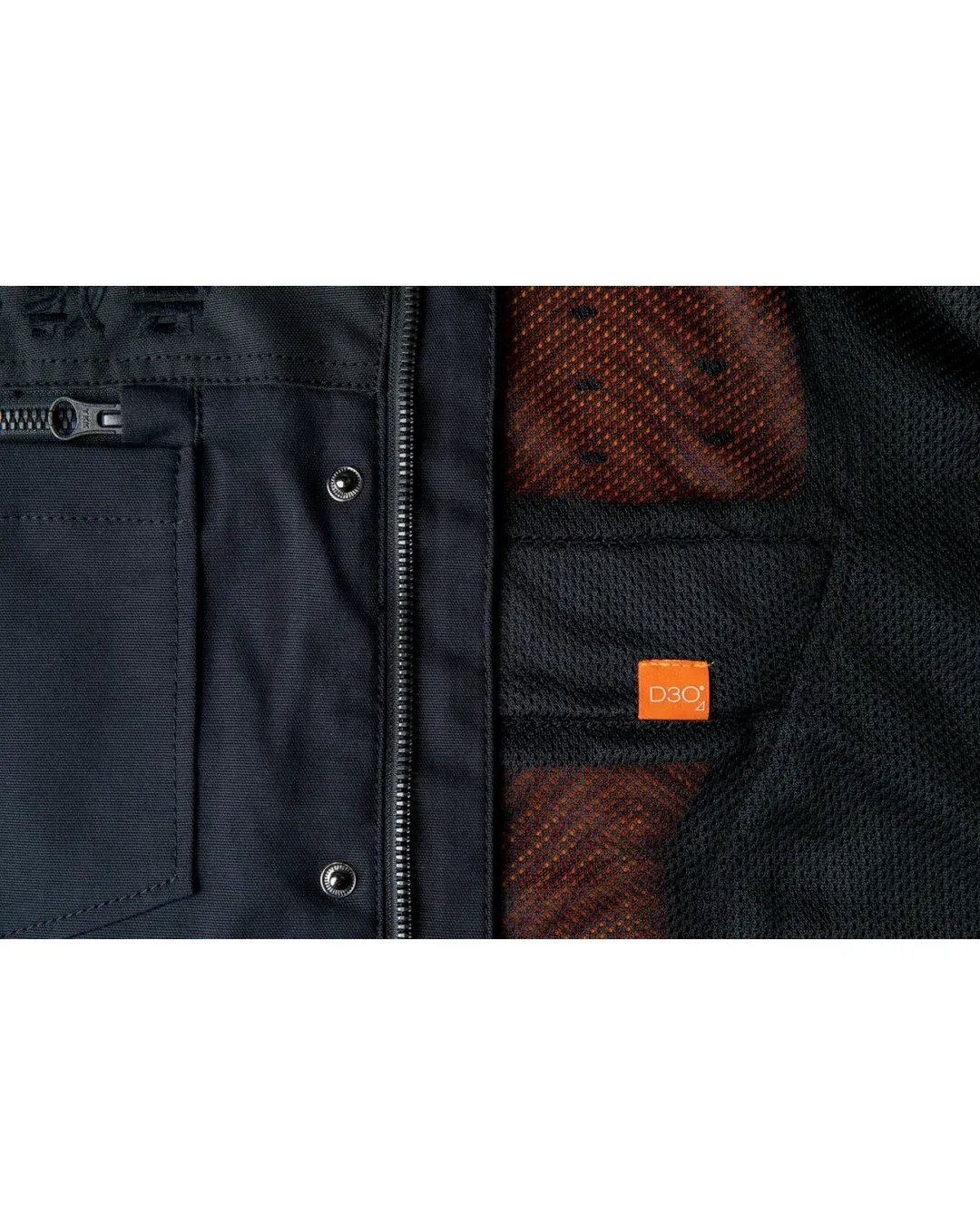 Текстилно мото яке ICON Upstate Canvas National BLACK
