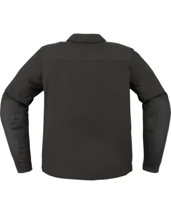 Текстилно мото яке ICON UPSTE CANVAS CE BLACK