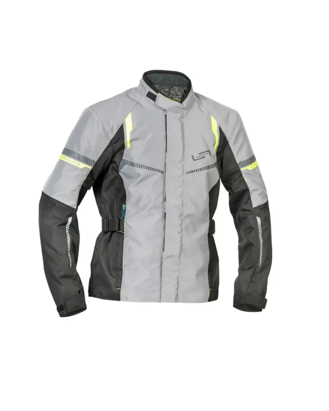 Текстилно мото яке Lindstrands Backafall Grey/black