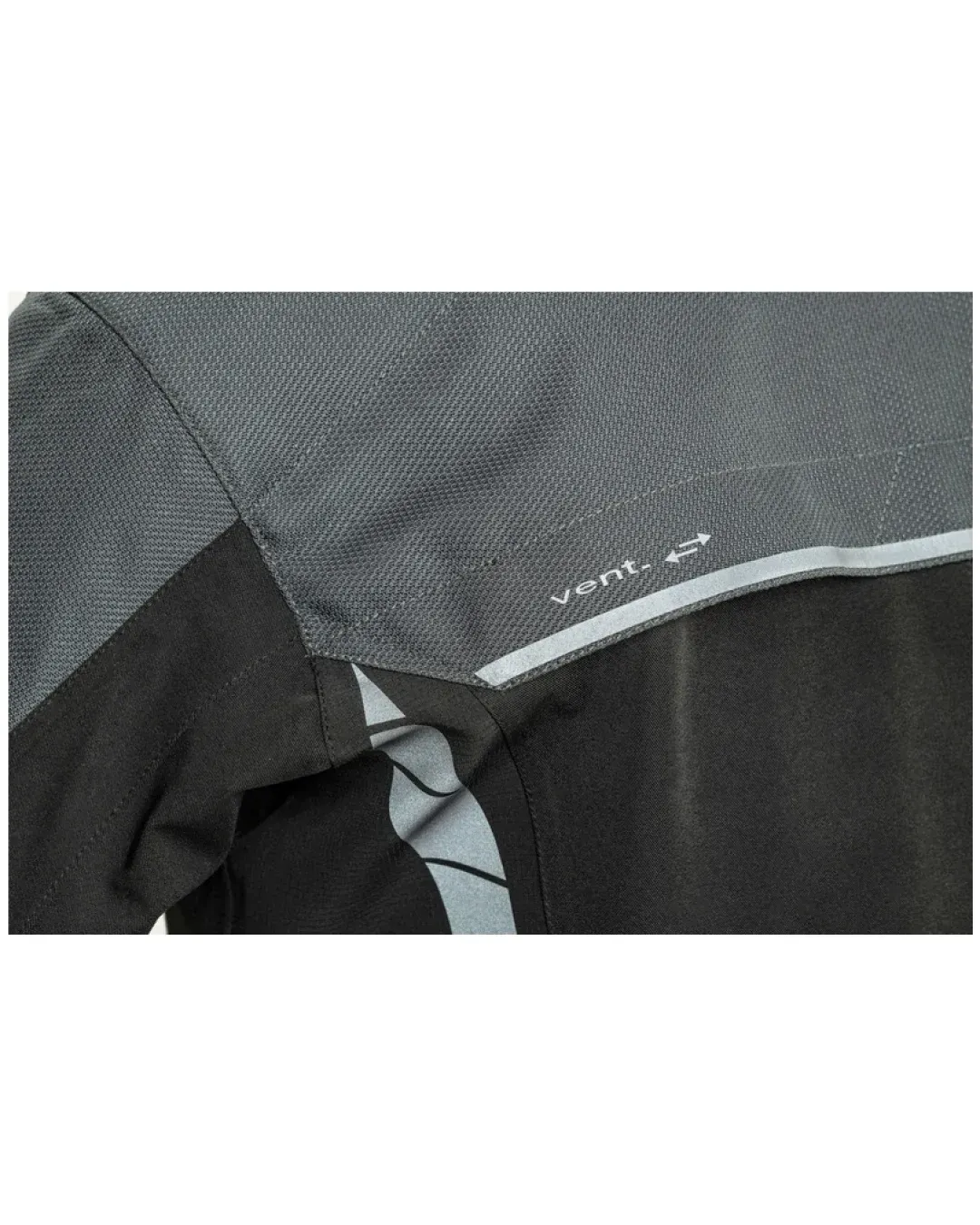 Текстилно мото яке Lindstrands Bydalen Black/Steel Grey