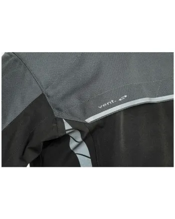 Текстилно мото яке Lindstrands Bydalen Black/Steel Grey