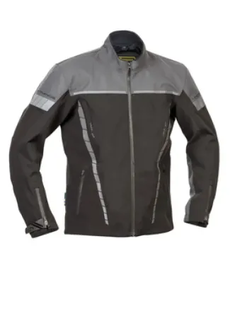 Текстилно мото яке Lindstrands Bydalen Black/Steel Grey