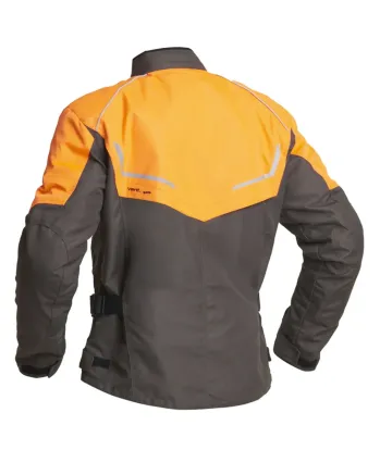 Текстилно мото яке Lindstrands Halden Green/Orange