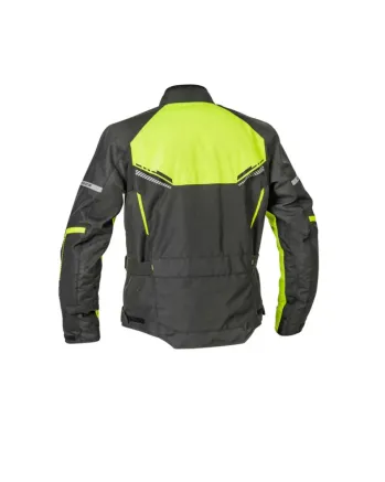Текстилно мото яке Lindstrands Lomsen Black/HV yellow