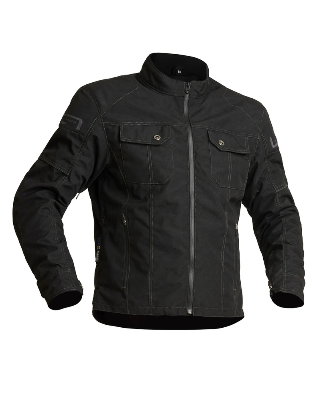 Текстилно мото яке Lindstrands Lugnet Black
